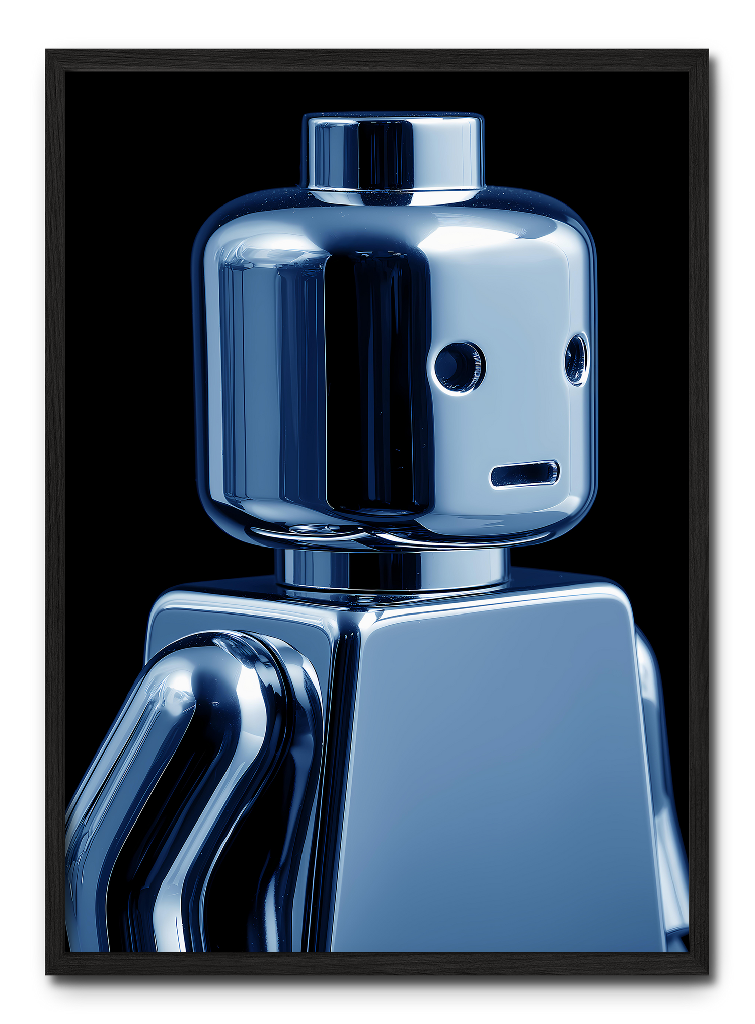 Chrome Lego Man